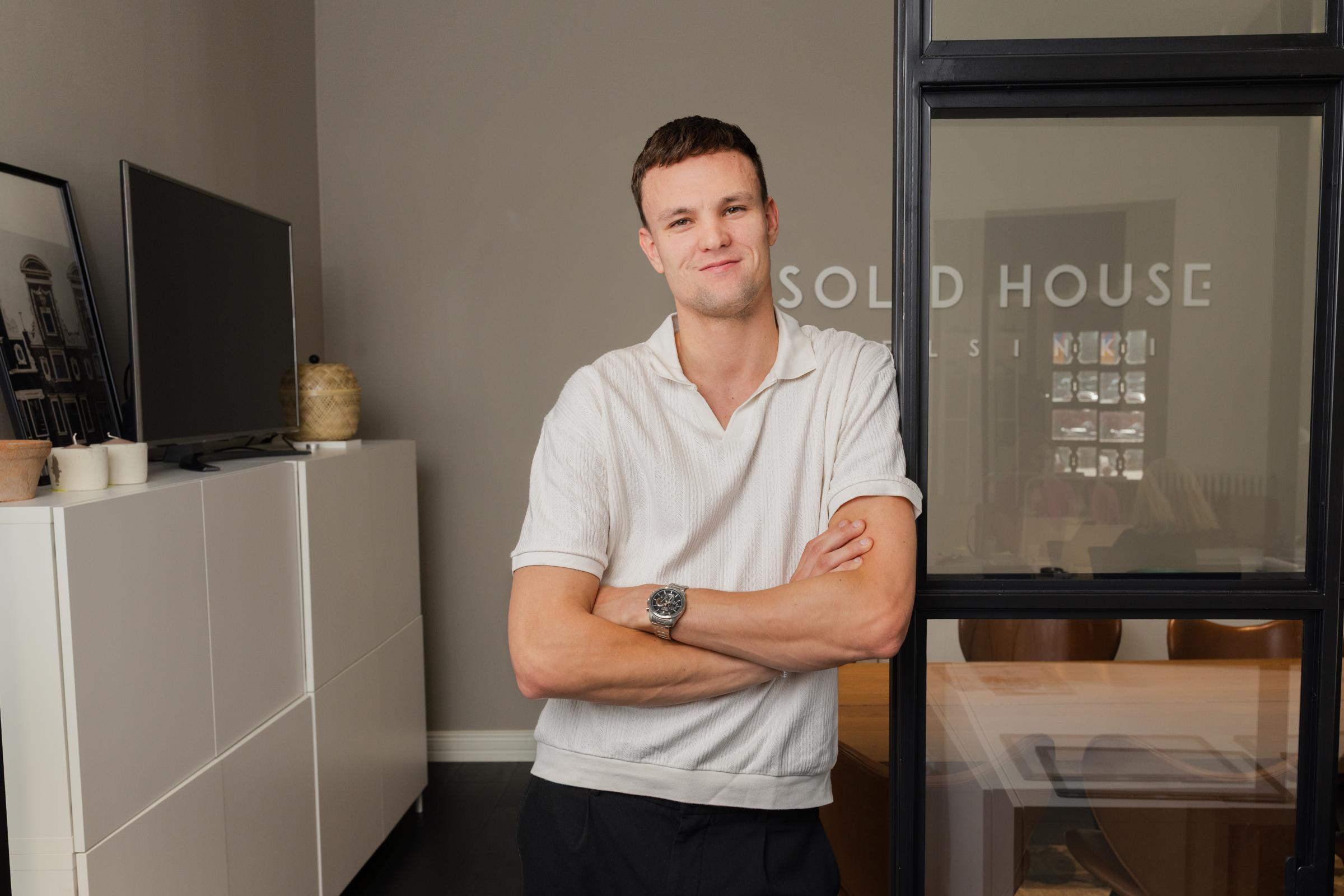 Tomas Hoekemeijer Solid House Helsinki kiinteistövälittäjä